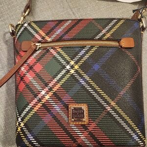 Dooney & Bourke Tartan Plaid Crossbody Purse – Holiday Check Shoulder Bag
